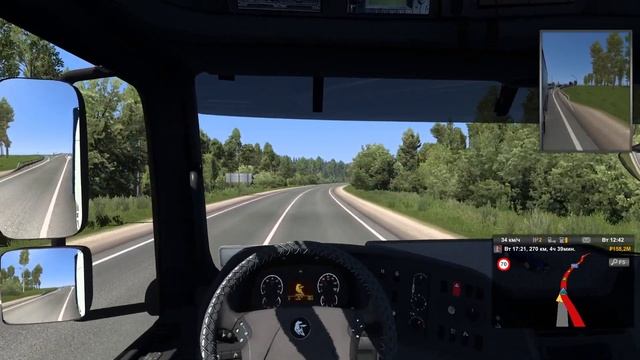 Euro Truck Simulator 2.На камазе по европе. №2.