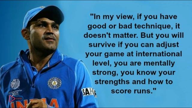 Virender Sehwag 10 Real Life Quotes on Success | Inspiring | Motivational Quotes смотреть онлайн