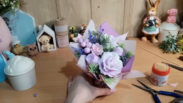 Мыловарение /бюджетные букеты/Букеты на выпускной