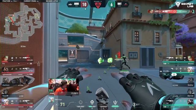 CRAZY GAME!! MIBR vs 100Thieves - HIGHLIGHTS | VALORANT Champions Tour 2023: Americas League
