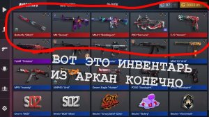 ЗАКУП ИНВЕНТАРЯ НА 3 К ГОЛДЫ В СТАНДОФФ 2