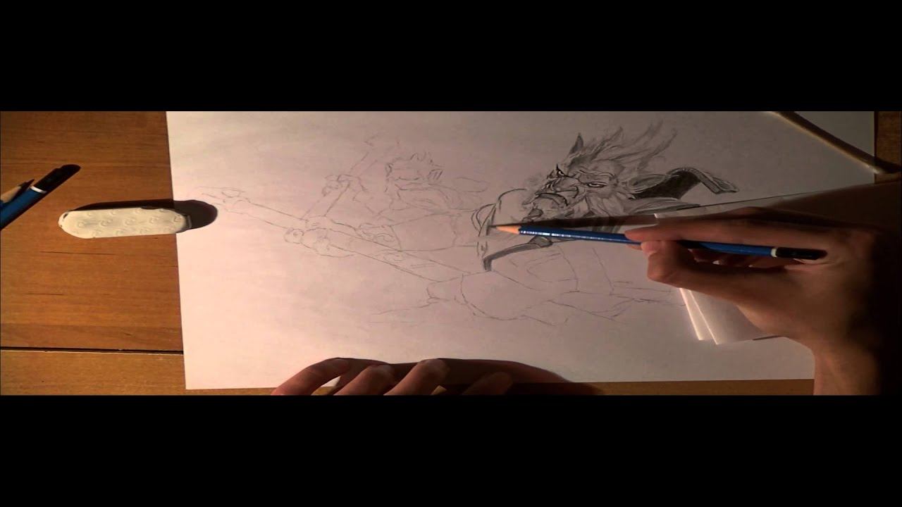 Phantom Lancer fast drawing смотреть онлайн