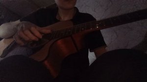 Черный бумер - фингерстайл кавер на гитаре