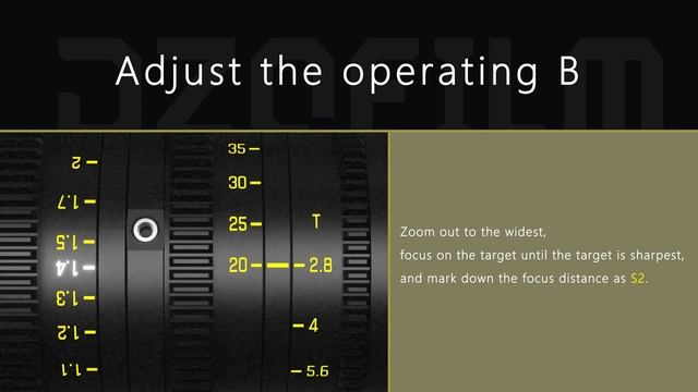 How to Adjust Back Focus of DZOFILM Pictor Zoom Lenses