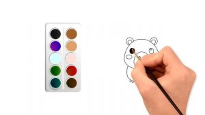 Как нарисовать милую капибару — легко, шаг за шагом | РИСОВАНИЕ И РАСКРАСКА Симпатичной капибары