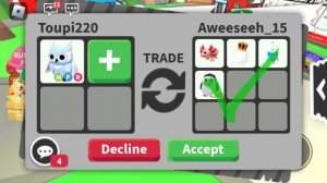 Трейды на неон флай райд снежную сову!|что дают за неон флай райд снежную сову!|топ трейды?|Adopt m