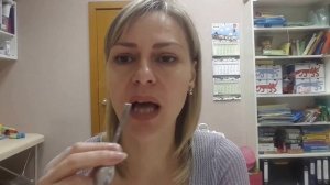 Артикуляционная гимнастика. Упражнение "Чистим нижние зубы". Exercise Brush our teeth