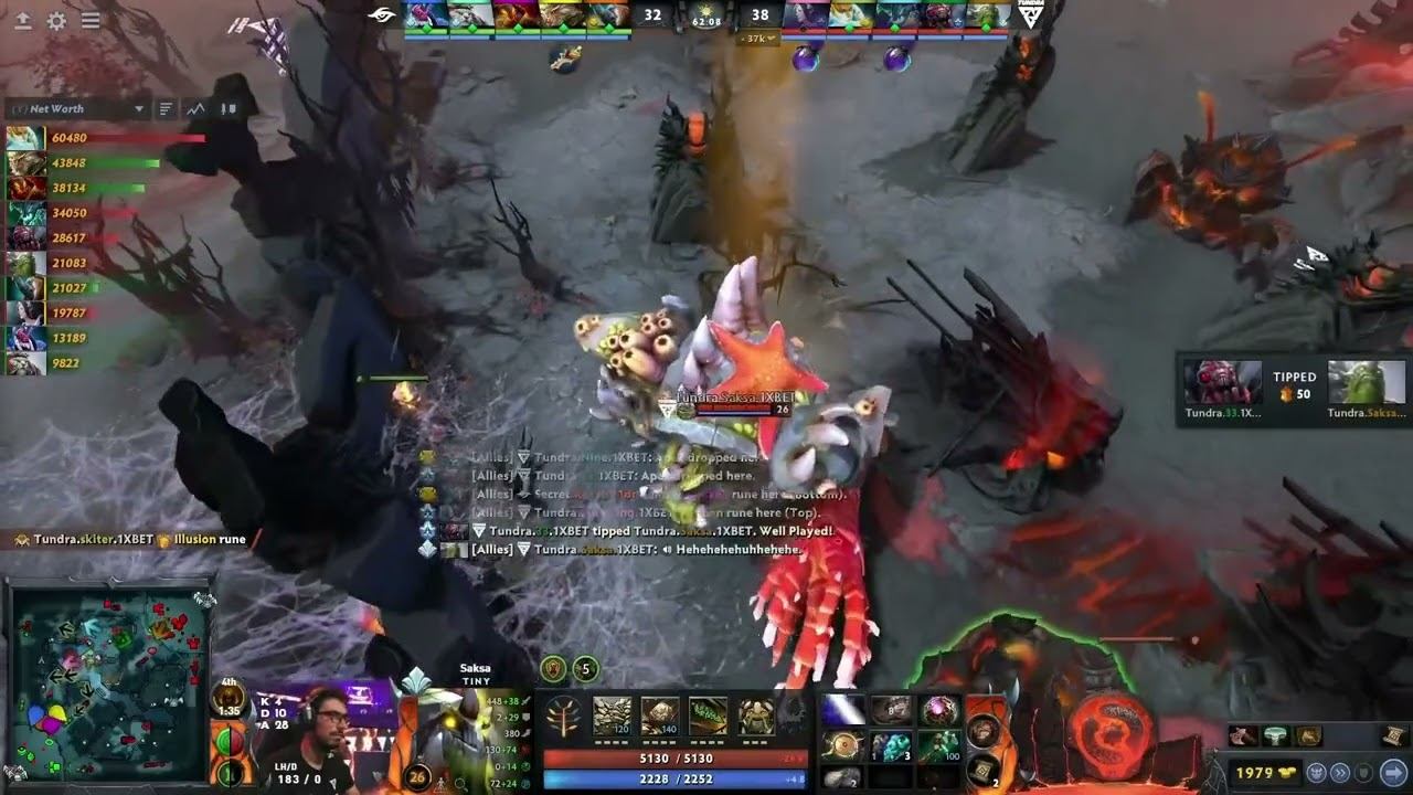 When Tiny wears the Giant's Ring - Dota 2 Upper Bracket Final TI11 смотреть онлайн