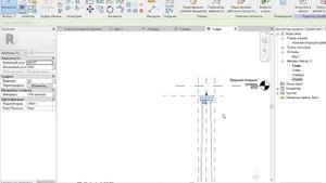 Создание колонны в  Revit