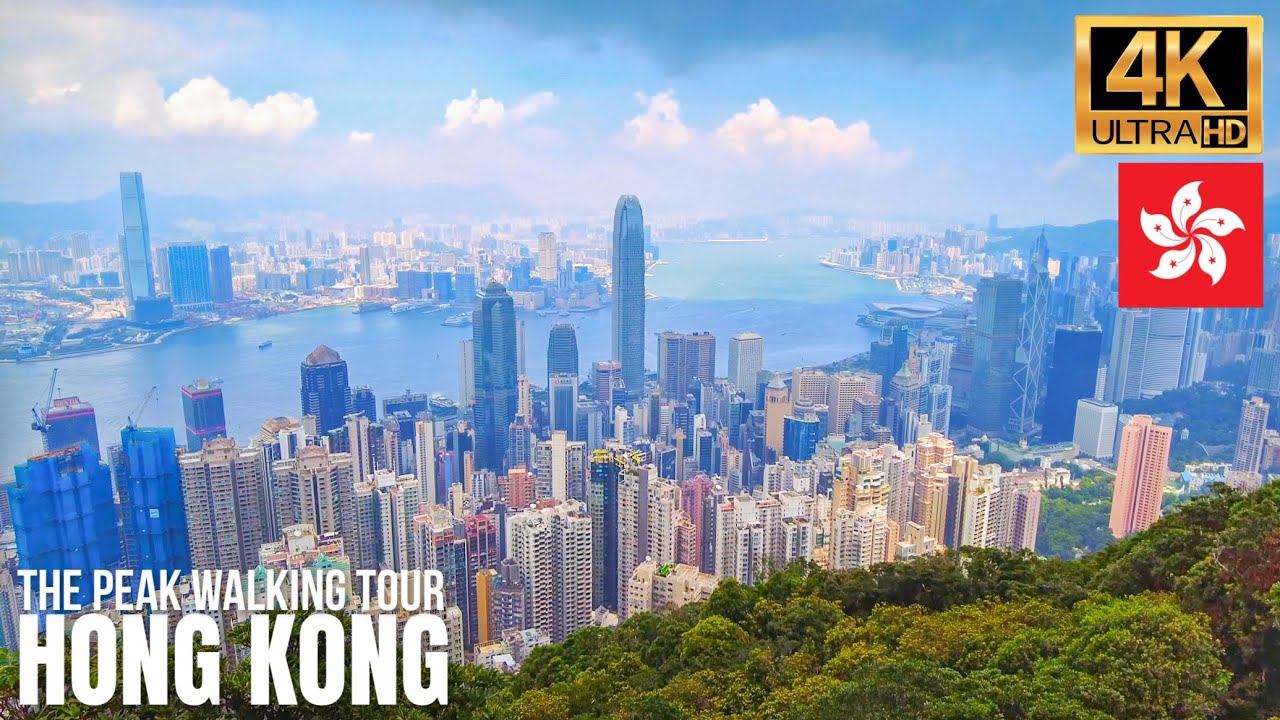 Hong Kong — The Peak Walk 2022【4K】
