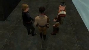 Jedi Knight Jedi Academy Single Player Game-Play part 1- Stupid sith, thinking he can kill me