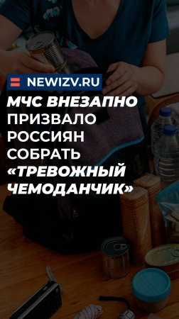 МЧС внезапно призвало россиян собрать «тревожный чемоданчик»