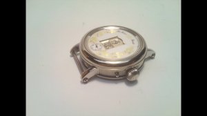Jumping hours pocket watch movement  Прыгающие цифры