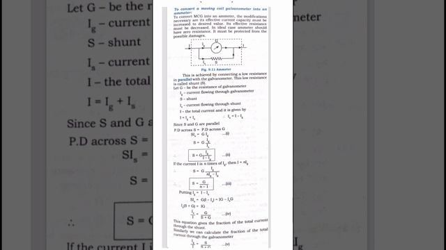 I) Galvanometer ii)Conversion of galvanometer into ammeter and voltmeter (3 Marks )