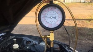 Замер давления масла