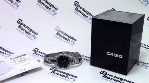 Часы Casio LTP-E120D-1A - видео обзор от PresidentWatches.Ru