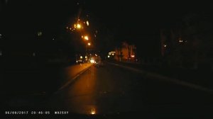 Чуть не сбил