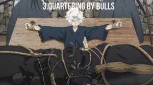 Адский рай/Jigokuraku   quartering by bulls #hellsparadise #jigokuraku #аниме