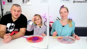 ТЕЛЕПАТИЯ  2x2  Слайм  Челлендж с Николь / Чао Юля