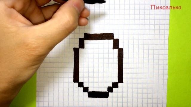 Как Рисовать Духи по Клеточкам ♥ Рисунки по Клеточкам