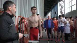 Взвешивание борцов Осетии до 18 лет.
