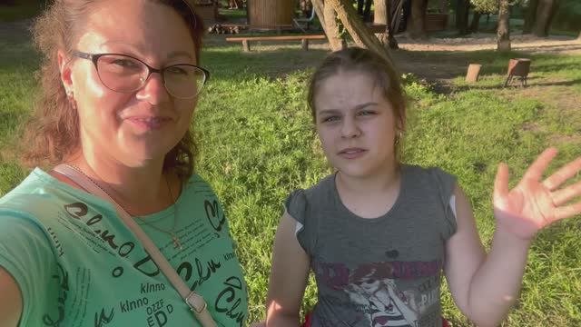 Приехала с детьми к сестре в Холки-глэмпинг #белгородскаяобласть #холки