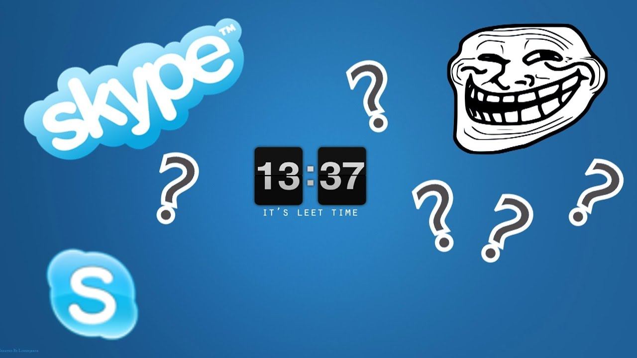 HOW TO TROLL ON SKYPE / КАК ТРОЛЛИТЬ В СКАЙПЕ