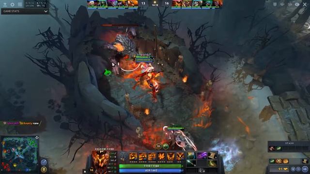 Dota 2 Na`Vi.Dendi Shadow Fiend Pro Top MMR 15 Kills Ranked Full Gameplay смотреть онлайн