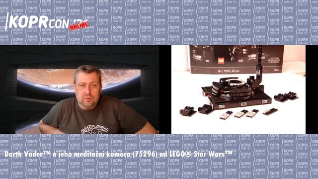 KOPRCONLINE 2021 | pátek | Darth Vader™ a jeho meditační komora (75296) od LEGO® Star Wars™ смотреть онлайн