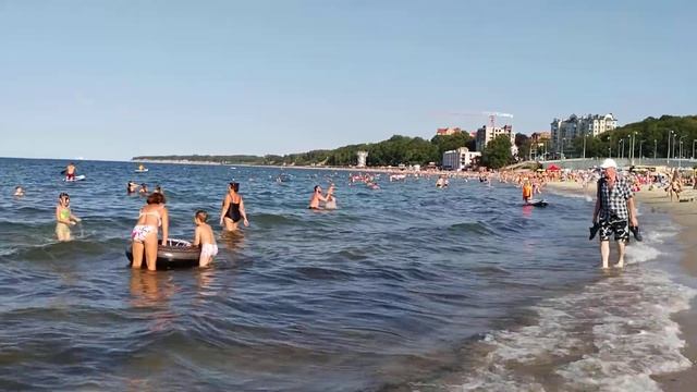 Relax- Калининградская область. Пляж в Пионерске ч.2. смотреть онлайн