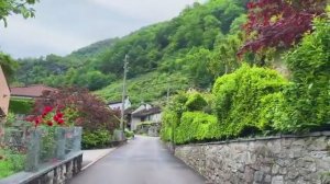 Пешая экскурсия по Швейцарии Магджа Тичино. Уникальная красивая деревня в долине Маджа