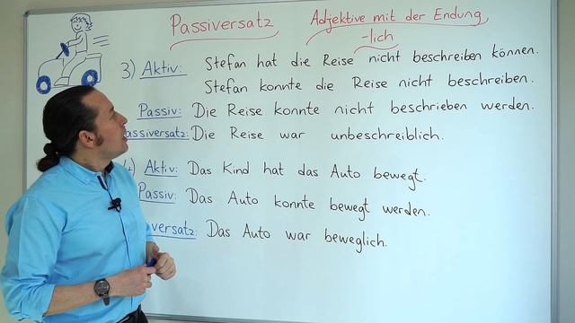 Almanca B2 Orta İleri Seviye Ders - 39 Passiversatz - Adjektive mit der Endung " -lich "