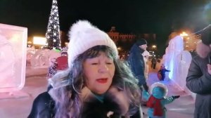 Хабаровск, 05.01. площадь Ленина . Youtube канал Борис Жирнов .