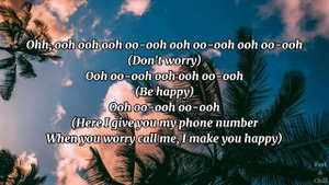Don't Worry, Be happy - Bobby McFerrin (Lyrics)