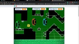 JSGRD22 | Playing Geometry Dash Starpunk on SCRATCH.MIT.EDU (Session 1)