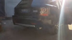 Тюнинг выхлопной системы Range Rover Sport 5L 2011 года. Соседи будут в шоке!