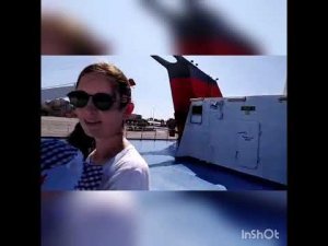 Паром Афины-Эгина. Плывем на остров Эгина