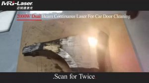 MRJ-Laser | 2000W Continuous Laser Cleaning Machine For Car Paint Removal