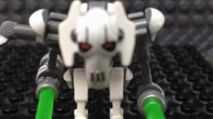 Lego Star Wars - Obi-Wan Kenobi vs General Grievous