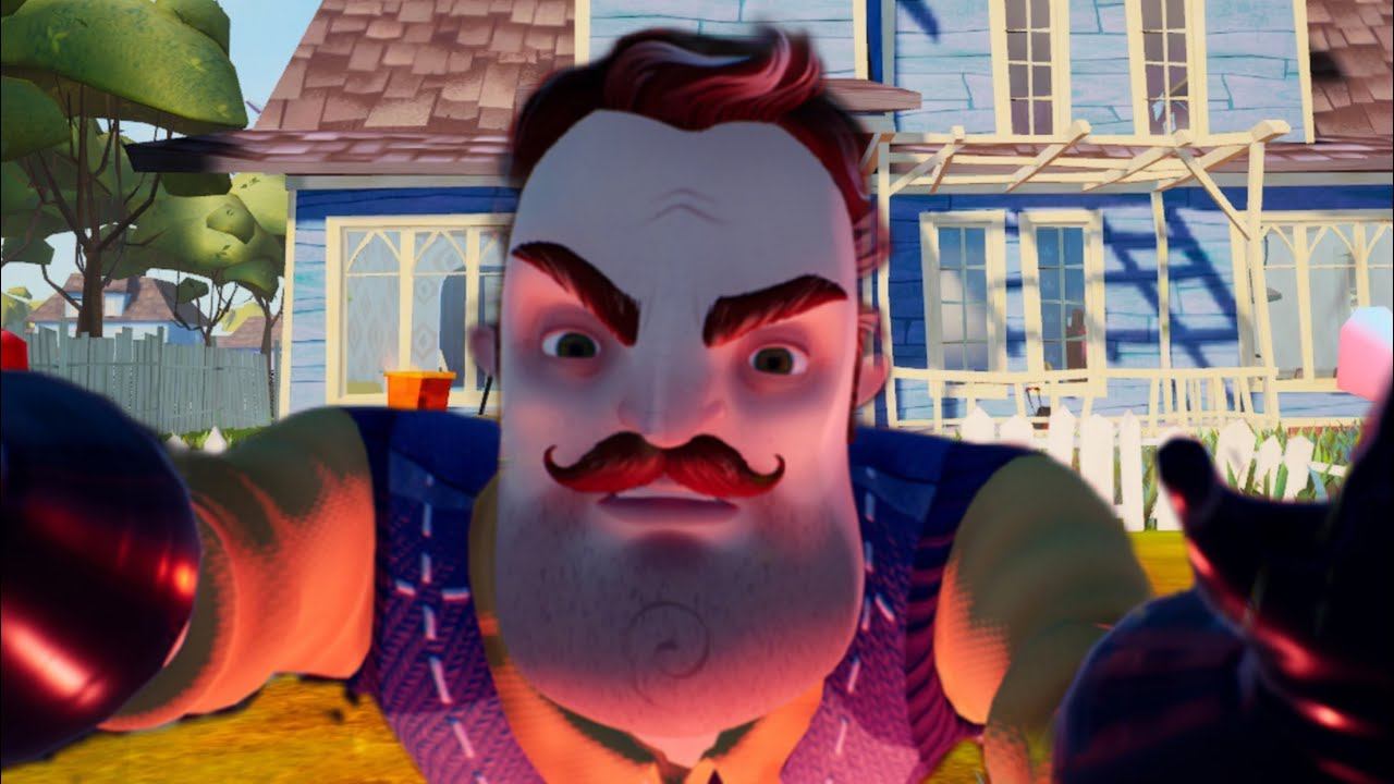 Hello Neighbor is VERY Broken!!!!🤣🤣🤣 смотреть онлайн