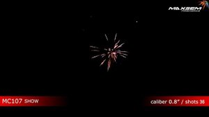 Батарея салютов MC107, SHOW, 0,8"/36 залпов