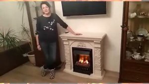 Отзыв на каминокомплект Athena (белый дуб) с очагом 3D Oregan от Real Flame