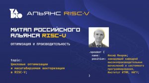 Оптимизация большого проекта для использования векторных расширений RISC-V на примере CatBoost