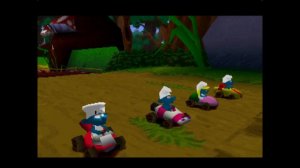 Smurf Racer ... (PS1) Gameplay