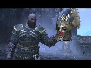 God of War - Королева валькирий на высоком уровне сложности