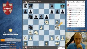 ТИТУЛЬНЫЙ ВТОРНИК!! Играет СЕРГЕЙ ЖИГАЛКО!! Шахматы. На Chess.com