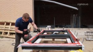 Особенности монтажа алюминиевых окон Reynaers Master Line 8 HI. Алексей Деркач