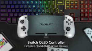 DOBE New product release suitable for switch OLED new machine 1125 in-line game console controller