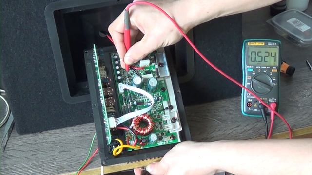 Активный сабвуфер Kicx. Ремонт из магазина смотреть онлайн