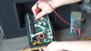 Активный сабвуфер Kicx. Ремонт из магазина